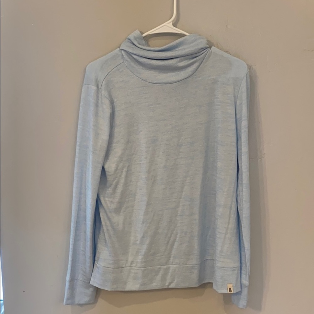 Lou & Grey Mock Neck